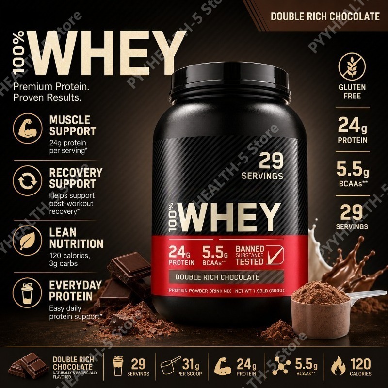 Fitness Nutrition Protein - Poudre de protéines de lactosérum Double