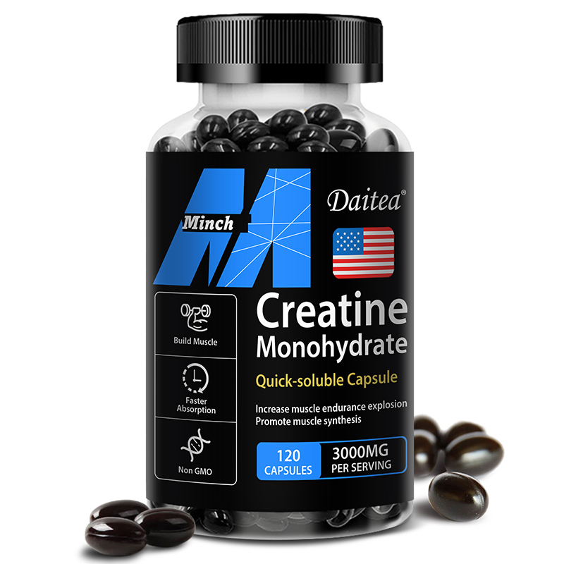 Nutrition Fitness Meals - Créatine monohydrate 3000 Mg-construire les muscles,