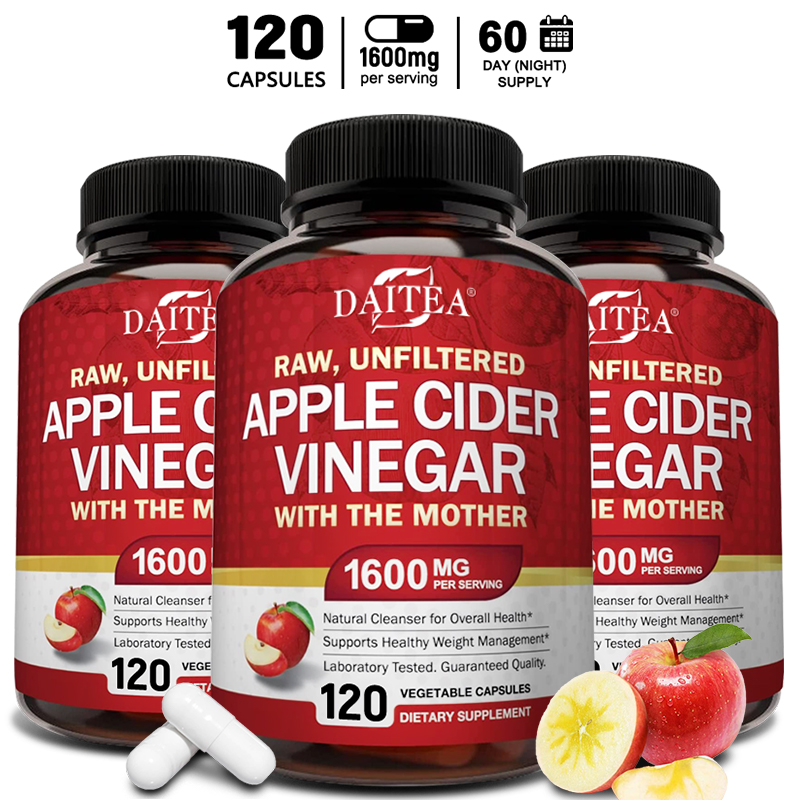 Apple Cider Vinegar Pill - Vinaigre de cidre de pomme 1600