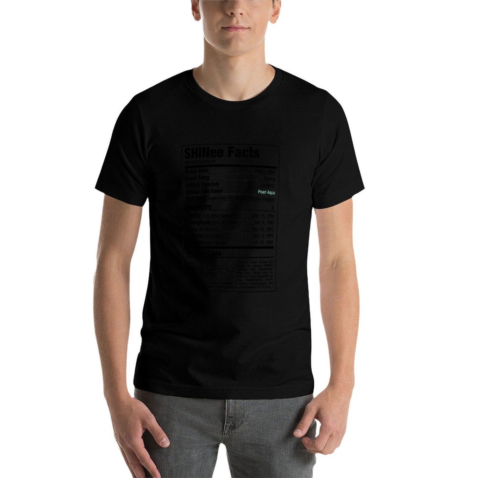T-shirt SHINee Kpop Nutritiona - T Nutrition Fitness avis et prix