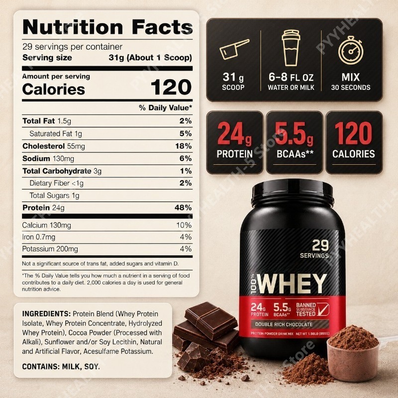 Poudre de protéines de lactosé - Fitness Nutrition Protein avis et prix