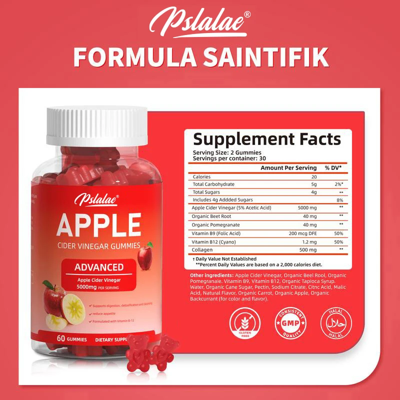 Gummies au vinaigre de cidre d - Apple Cider Vinegar Pill avis et prix
