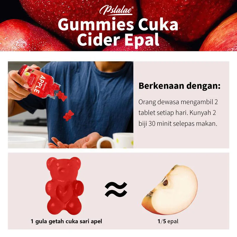 Gummies au vinaigre de cidre d - Apple Cider Vinegar Pill avis et prix