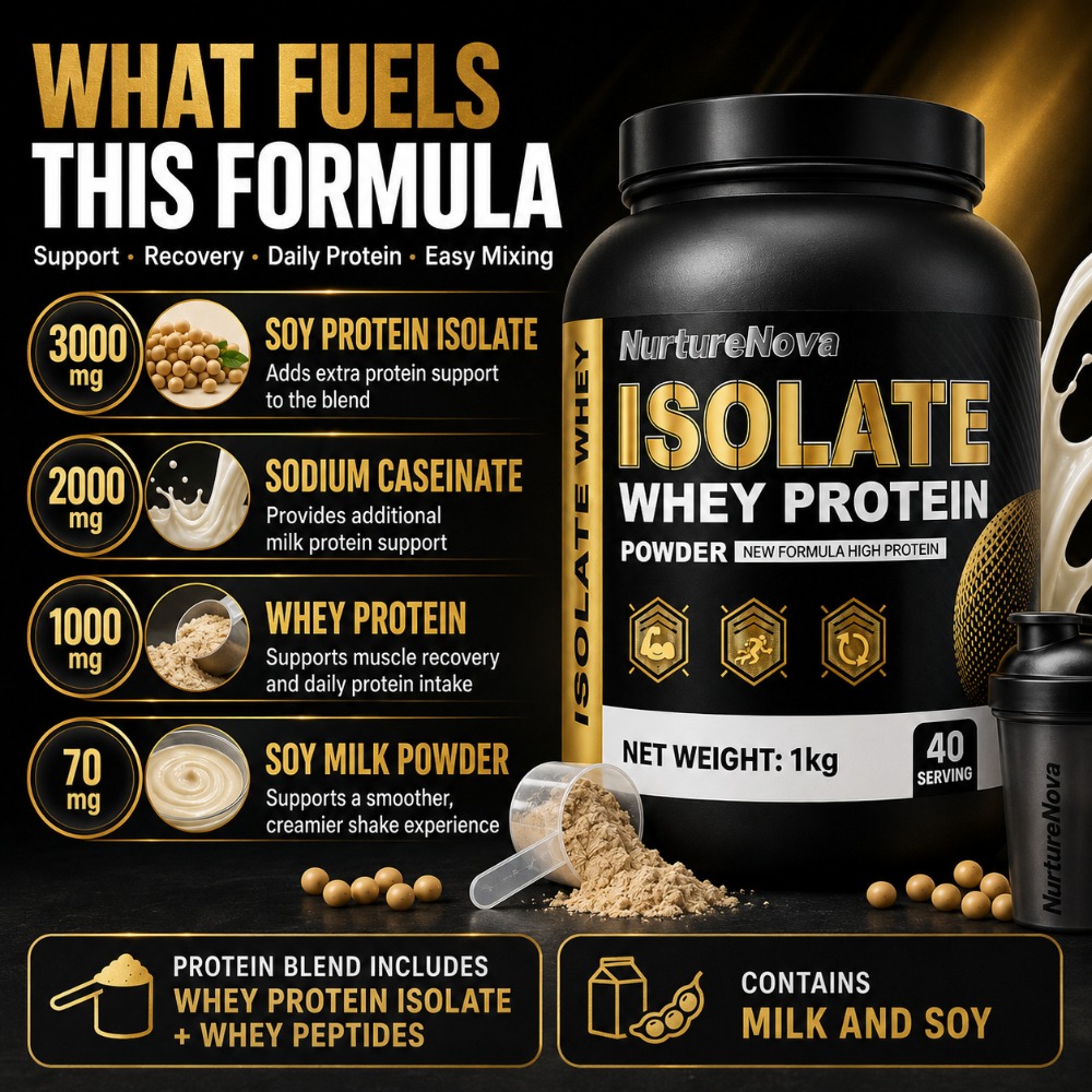 Poudre de protéines de lactosé - Fitness Nutrition Protein avis et prix