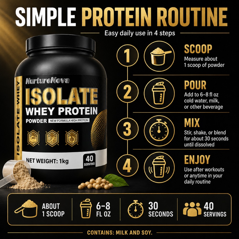Poudre de protéines de lactosé - Fitness Nutrition Protein avis et prix
