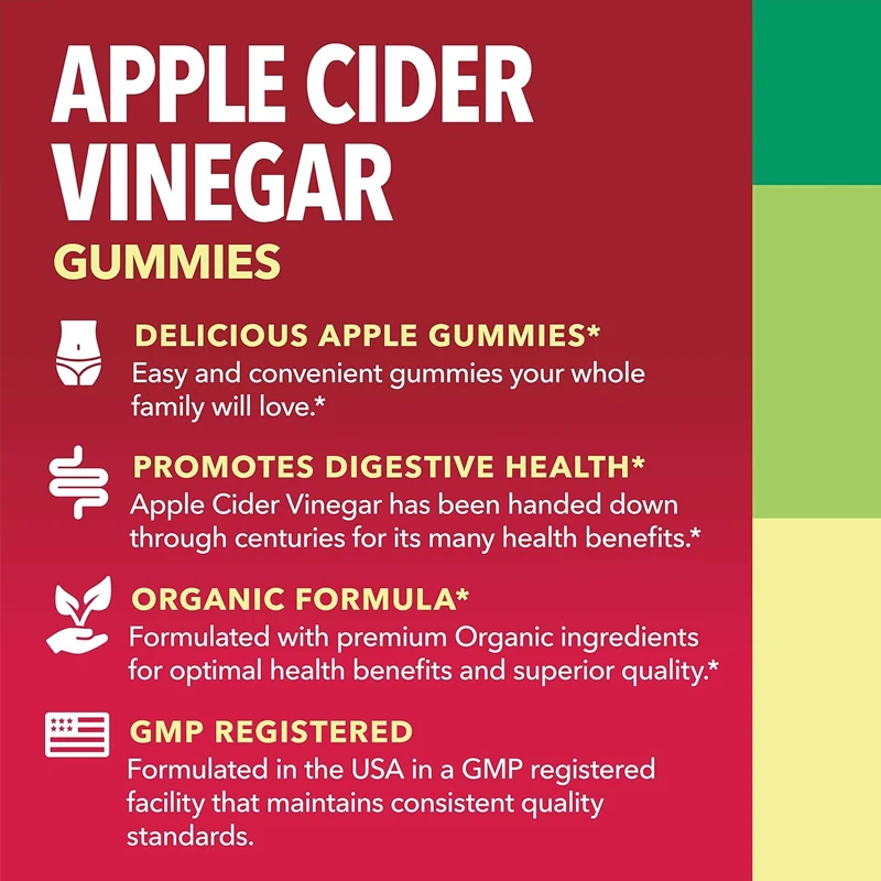 Gummies au vinaigre de cidre d - Apple Cider Vinegar Pill avis et prix