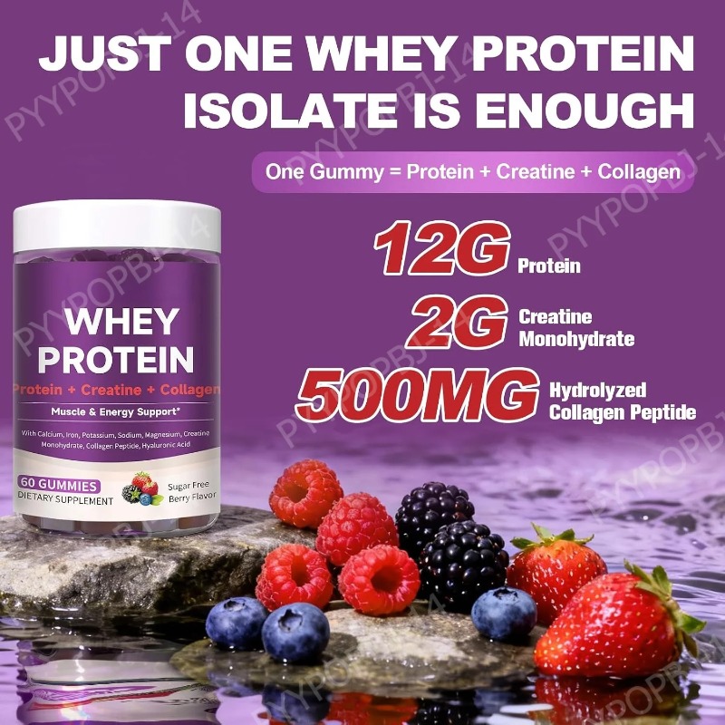 Gummies Protéinés avec Whey, C - Fitness Nutrition Protein avis et prix