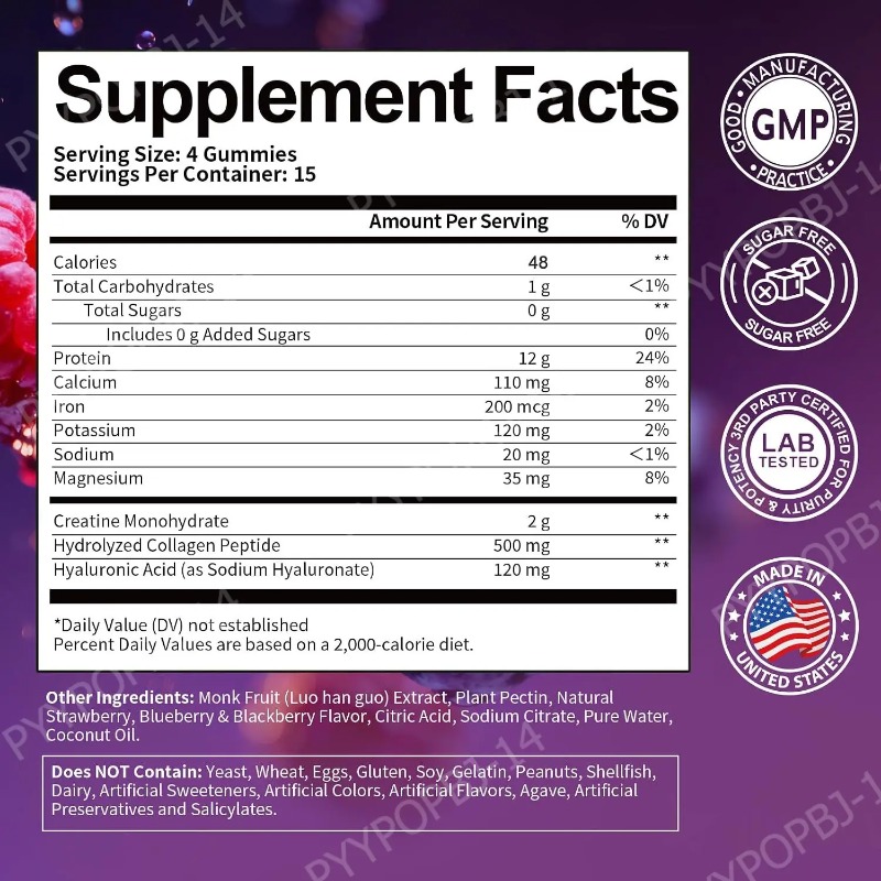 Gummies Protéinés avec Whey, C - Fitness Nutrition Protein avis et prix